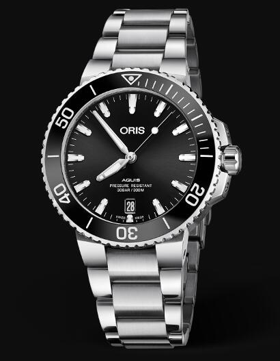 Review Oris Aquis Date 39.5mm Replica Watch 01 733 7732 4134-07 8 21 05PEB